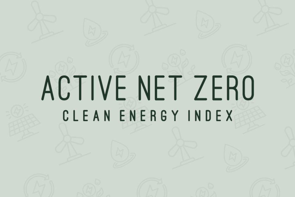 active net zero logo