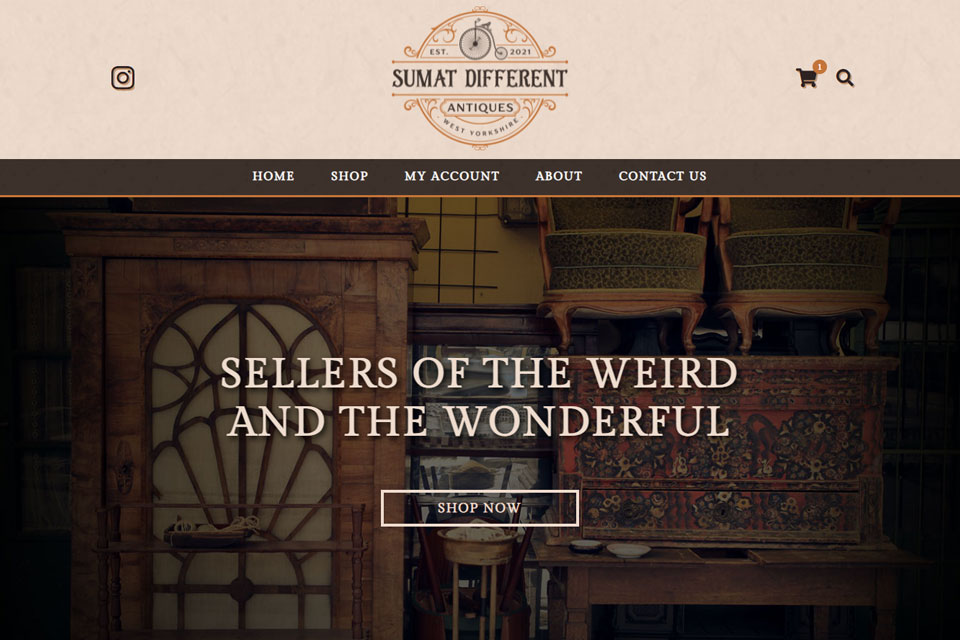 sumat different antiques website